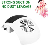 Load image into Gallery viewer, Nail Dust Collector 80W Powerful Nails Vacuum Cleaner Machine Vacuum for Nails, Professional Nail Suction Machine Nail Dust Fan Collector with 2 Manicure Vacuum Cleaner Bags for Salon Home Use