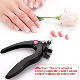 Load image into Gallery viewer, Black Acrylic Nail Clipper