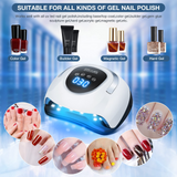 Load image into Gallery viewer, 220W UV LED Nail Lamp